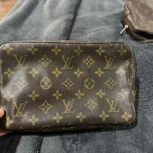Louis Vuitton Monogram Brown Toiletry Bag